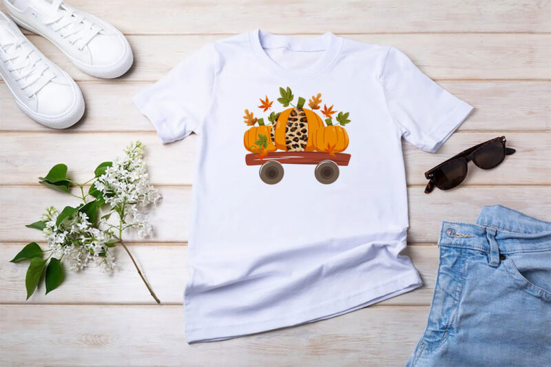 Happy Fall Y’all Sublimation Bundle, Fall Png Tshirt Design