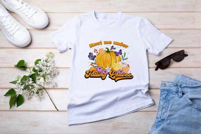 Happy Fall Y’all Sublimation Bundle, Fall Png Tshirt Design