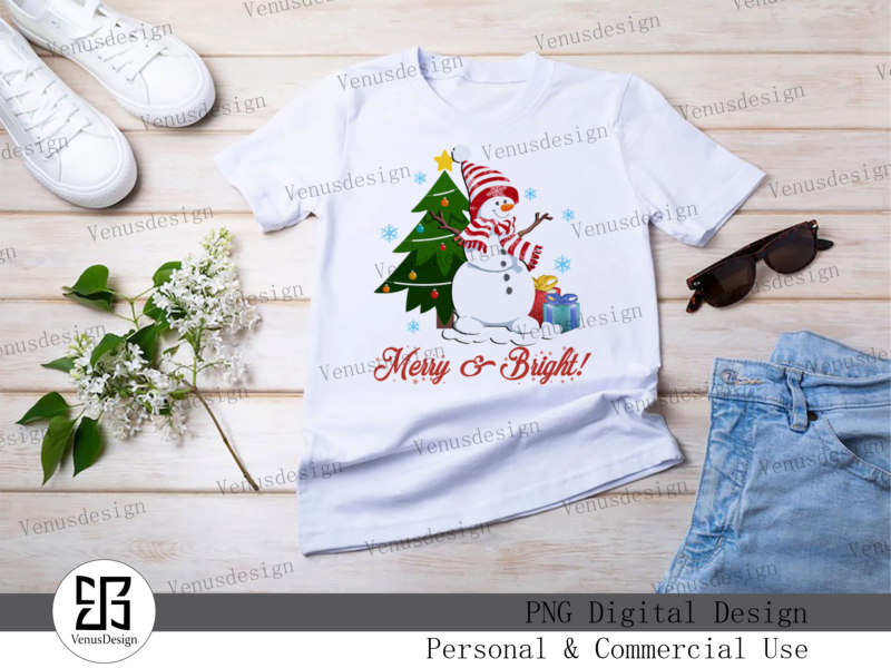 Merry Christmas Sublimation Bundle Tshirt Design