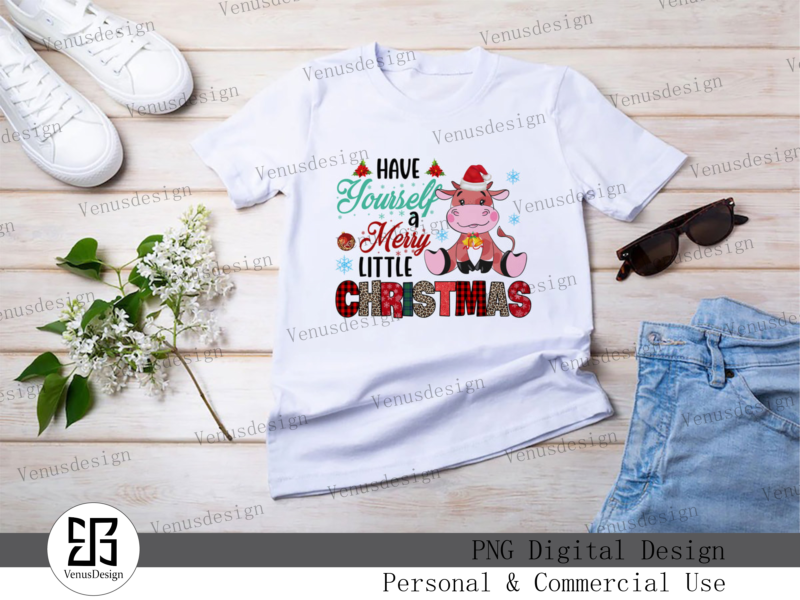 Merry Christmas Sublimation Bundle Tshirt Design