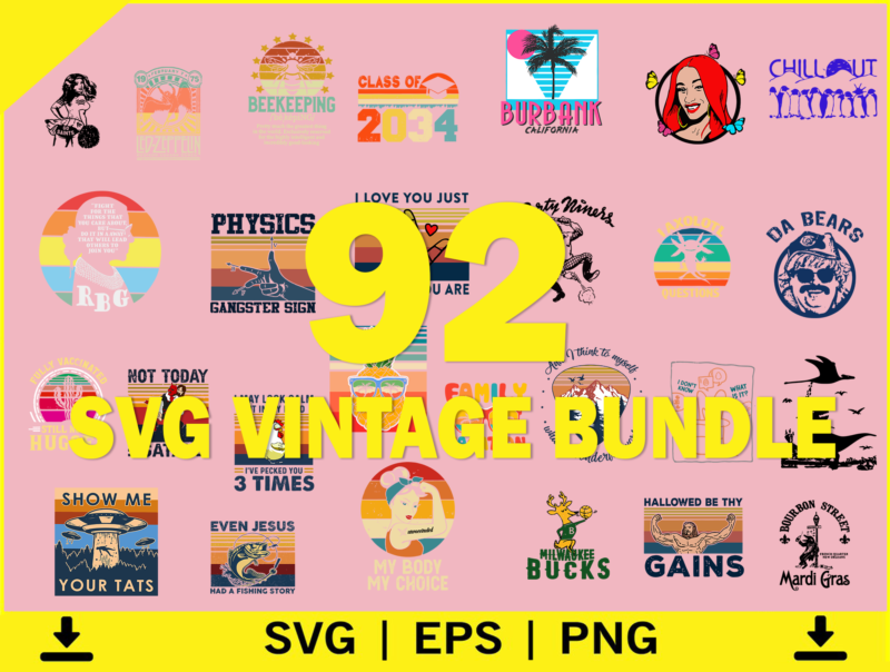 Mega Bundle 7000+ Files SVG PNG DXF EPS, Giga Bundle Tshirt Design, funny, camping, adventure, surfing, beach, urban street wear, fishing, quotes, slogans, typography, illustration, cartoon, animal, svg, png