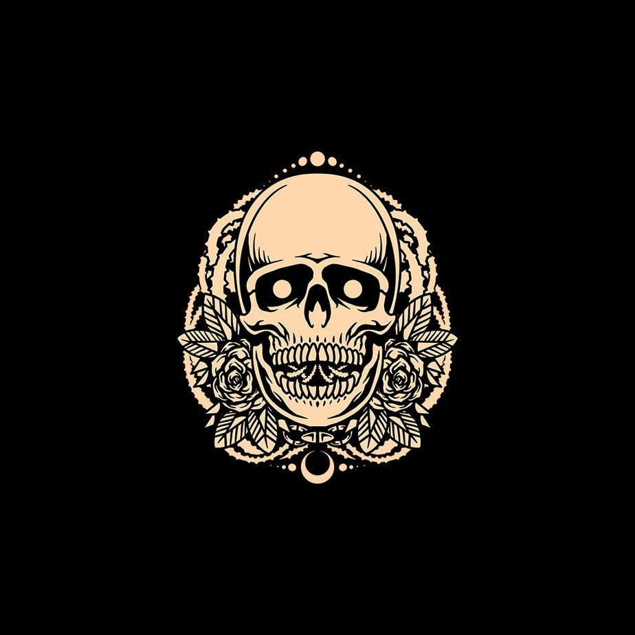 wild skull rose - Buy t-shirt designs