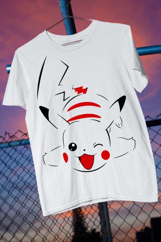 Anime Manga Otaku Kawaii Fan Art Drawing Best Seller pokemon pikachu