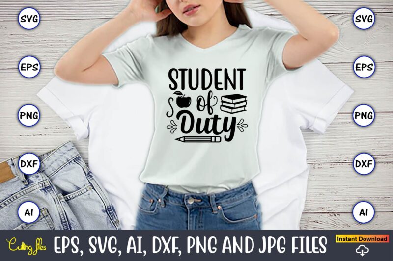 School T-Shirt SVG 20 Design Bundle Vol.4, School, School svg, School t-shirt, t-shirt design, t-shirt,Back To School SVG Bundle, First Day Of School, Hello Retro, 1st Day Of School, Teacher