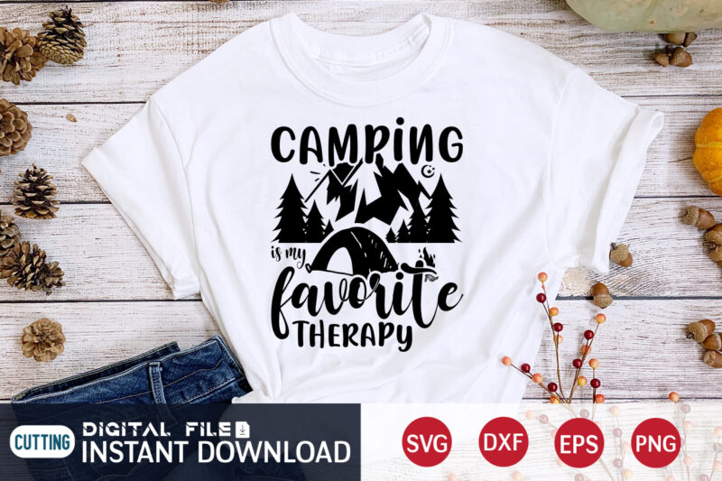 Camping svg bundle t shirt designs for sale