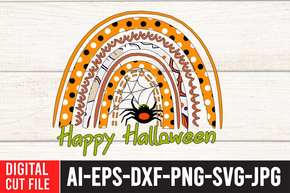 Happy Halloween Sublimation Design ,Halloween sublimation bundle ...