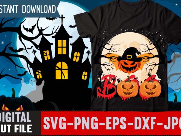 Boo t-shirt design,trick or treat t-shirt design , boo! t-shirt design , boo! sublimation design , halloween t shirt bundle, halloween t shirts bundle, halloween t shirt company bundle, asda