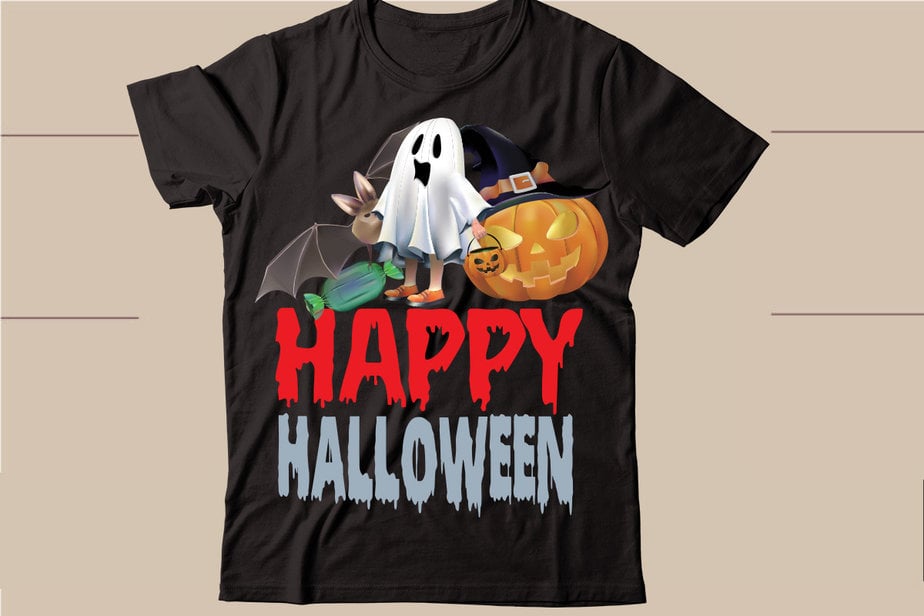 Happy Halloween T Shirt Design Halloween Svg Bundle 100 Halloween T Shirt Bundle Good Witch