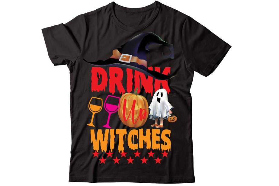 Drink Up Witches tshirt design,Halloween t shirt bundle, halloween t