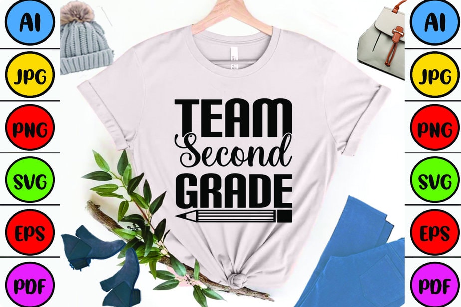 Team Second Grade - Buy t-shirt designs