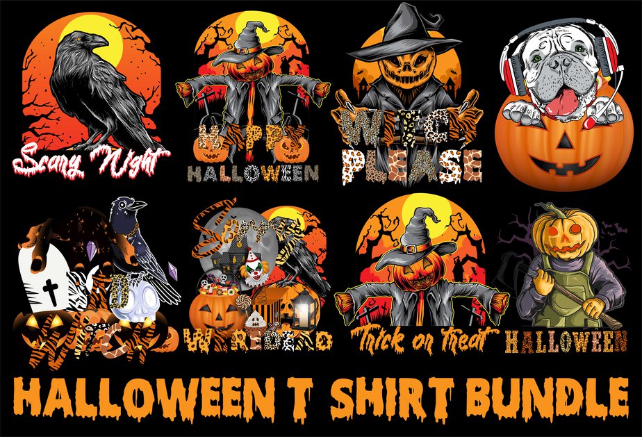 Halloween T-shirt Bundle,homeschool svg bundle,thanksgiving svg bundle