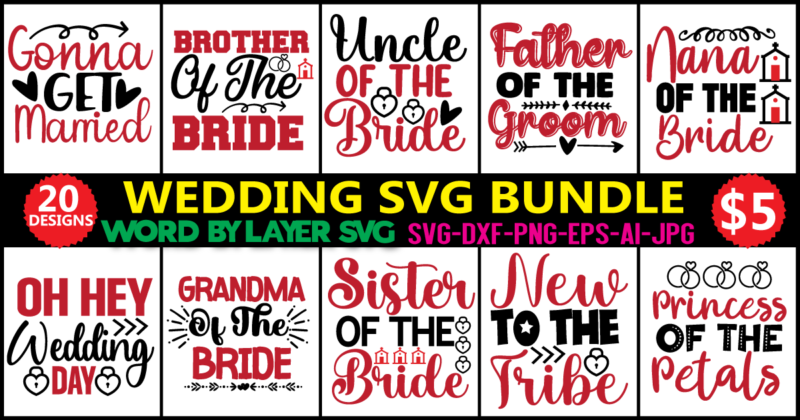 Wedding Svg Bundle, Wedding Sign Bundle, Wedding svg, Wedding Sign svg, Cards And Gifts svg, Rustic Wedding svg, dxf,png instant download, Bride,Wedding SVG Bundle, Wedding Sign Bundle, Wedding Bundle, Wedding