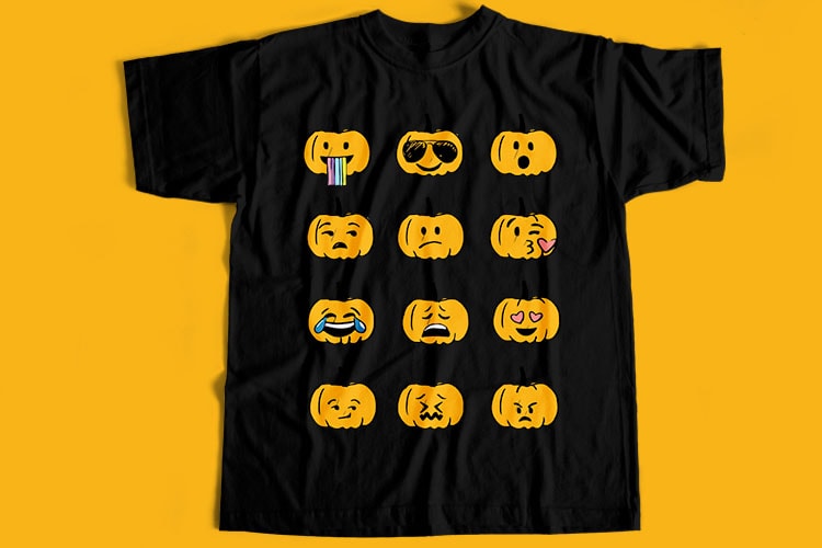 10 Best Selling Halloween T-Shirt Design Bundle For Commercial Use