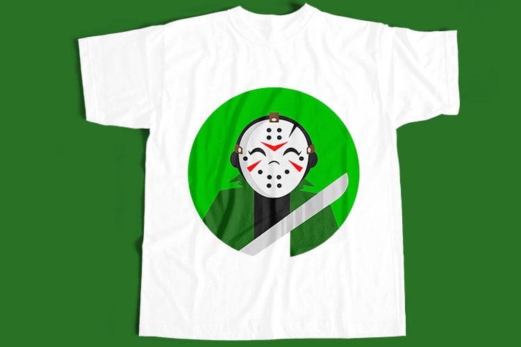 10 Best Selling Halloween T-Shirt Design Bundle For Commercial Use