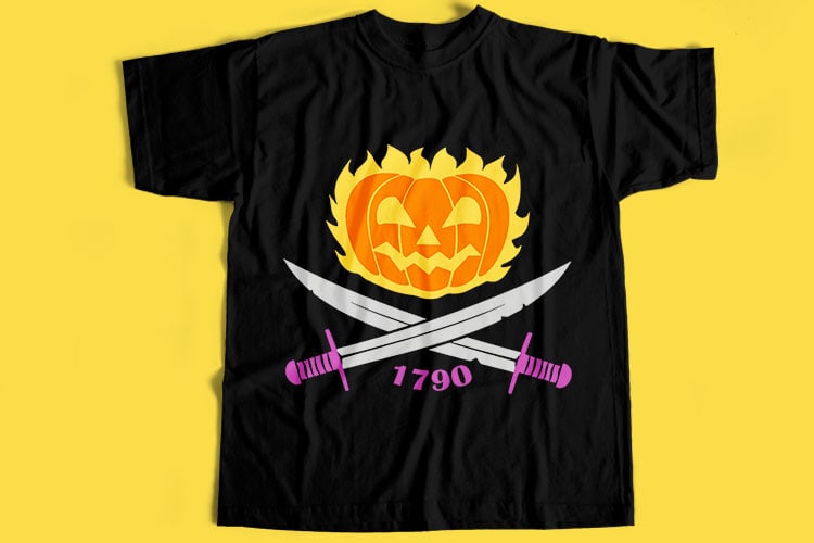 10 Best Selling Halloween T-Shirt Design Bundle For Commercial Use