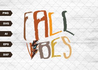 Fall Vibes PNG, Fall, Pumpkin Season, Sublimation Design Downloads