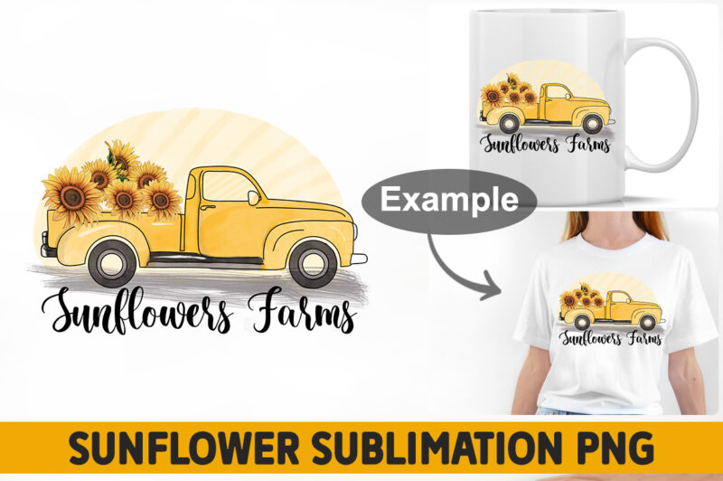 Halloween Sunflower Sublimation Bundle