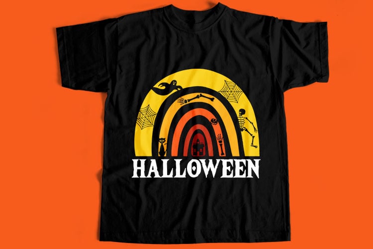 10 Best Selling Halloween T-Shirt Design Bundle For Commercial Use