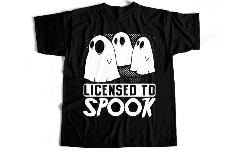 10 Best Selling Halloween T-Shirt Design Bundle For Commercial Use