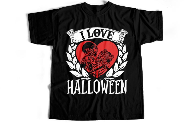 10 Best Selling Halloween T-Shirt Design Bundle For Commercial Use