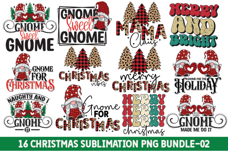 Christmas & Halloween Sublimation Bundle