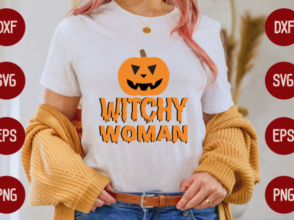 Witchy woman t shirt design for sale