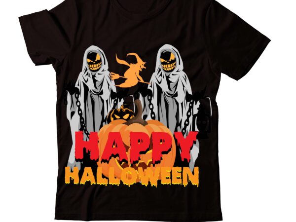 Happy halloween t-shirt design,trick or treat t-shirt design , boo! t-shirt design , boo! sublimation design , halloween t shirt bundle, halloween t shirts bundle, halloween t shirt company bundle,