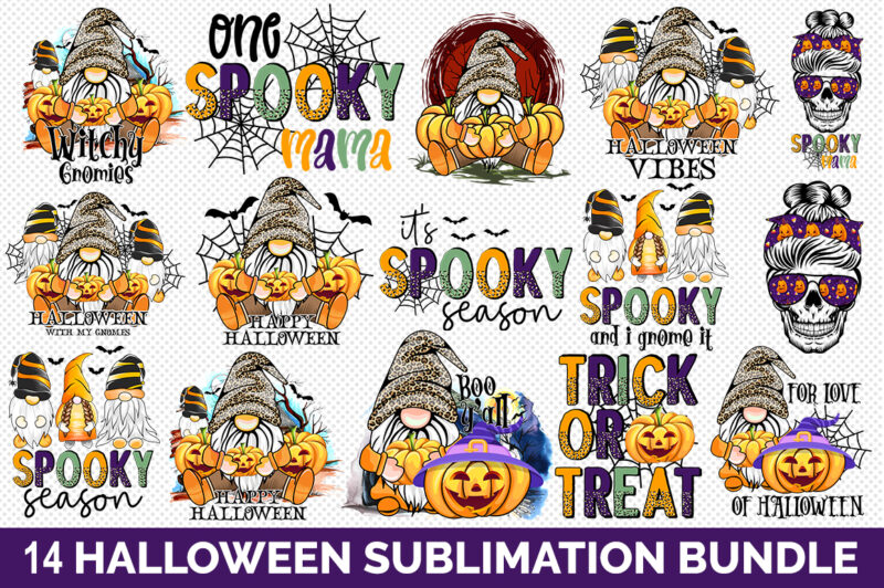 Christmas & Halloween Sublimation Bundle