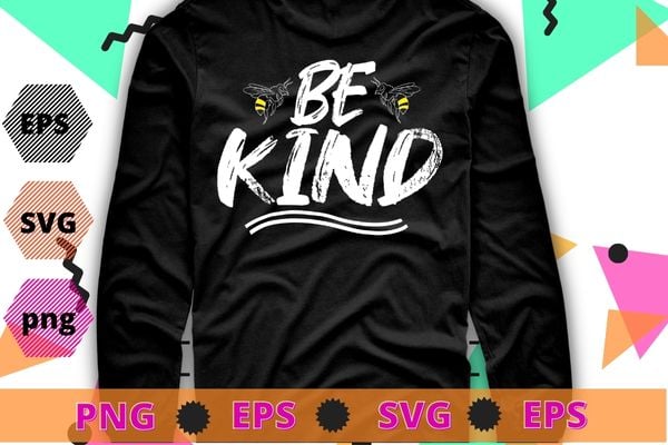 Unity Day Orange Shirt bee Be Kind Anti Bullying Gift T-Shirt design svg