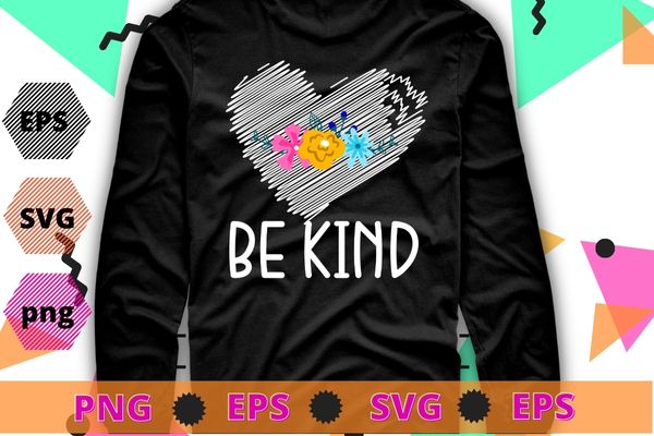 Cute Kind Orange Kindness Day floral, Anti-Bullying & Unity Day T-Shirt design svg,Sprinkle Kind Orange Kindness Day, Anti-Bullying & Unity Day T-Shirt