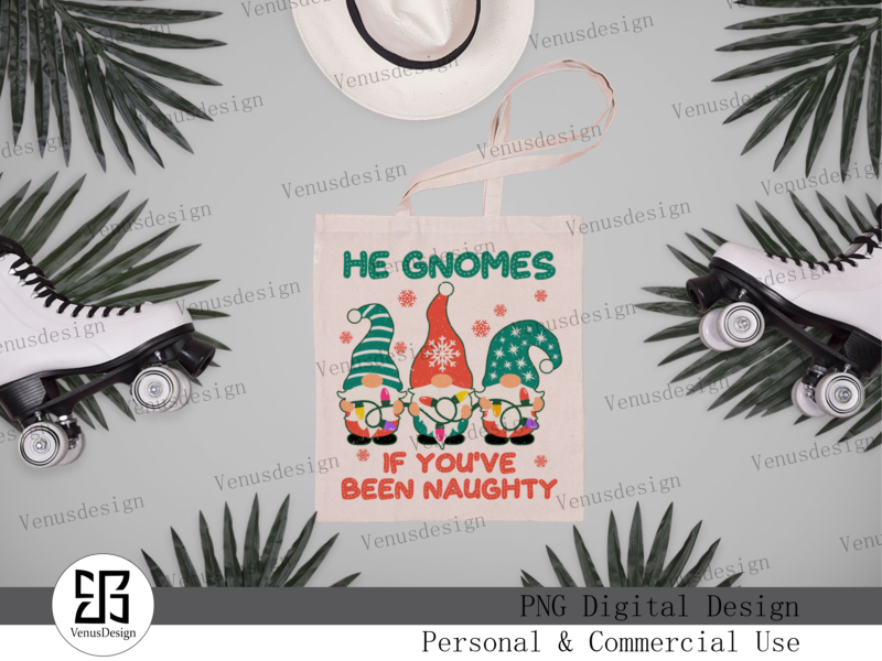 He Gnomes If You’ve Been Naughty png