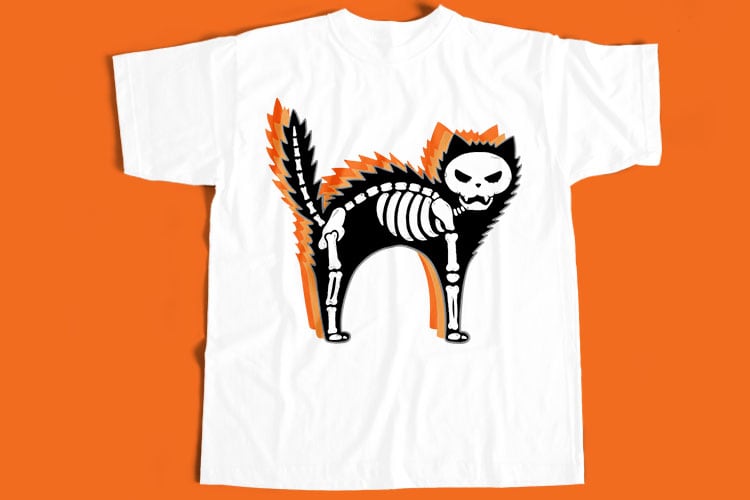 10 Best Selling Halloween T-Shirt Design Bundle For Commercial Use