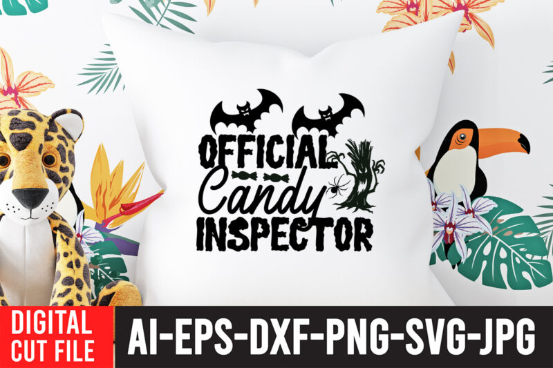 Official Candy Inspector SVG Design , Halloween SVG Design , Halloween SVG Bundle , Halloween SVG Design Bundle , Halloween Bundle , Scary SVG Design , Happy Halloween , Halloween SVG Bundle Quotes , Funny Halloween , 31 October