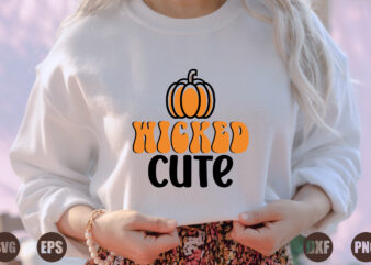 Wicked cute t shirt design for sale