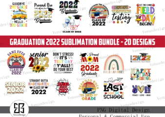 Graduation 2022 Sublimation Bundle