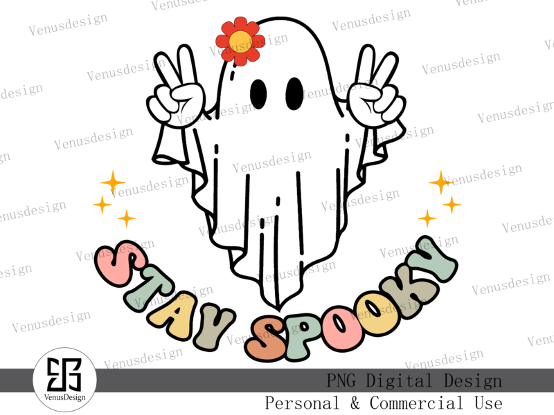 Hippie Halloween Sublimation Bundle – 20 PNG