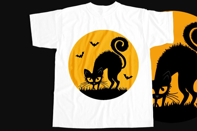 10 Best Selling Halloween T-Shirt Design Bundle For Commercial Use