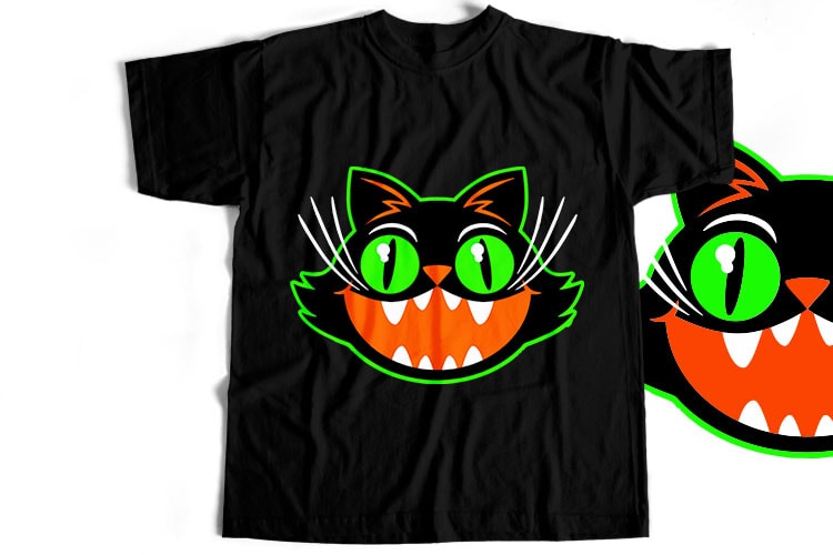 10 Best Selling Halloween T-Shirt Design Bundle For Commercial Use