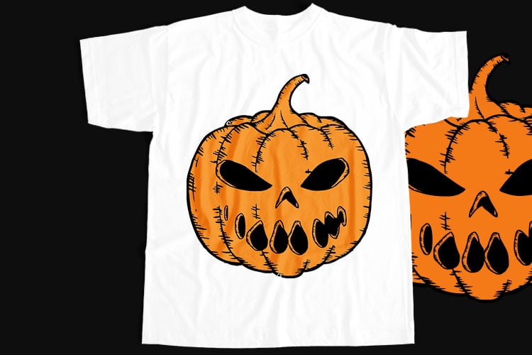 10 Best Selling Halloween T-Shirt Design Bundle For Commercial Use