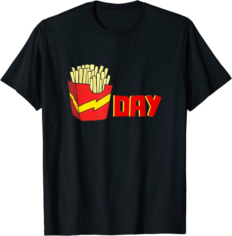 Fry Day Friday Funny Fast Food French Fries TGIF Gift Shirt CL - Buy t ...