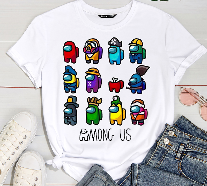 Among Us Funny Gaming - Buy T-shirt Designs