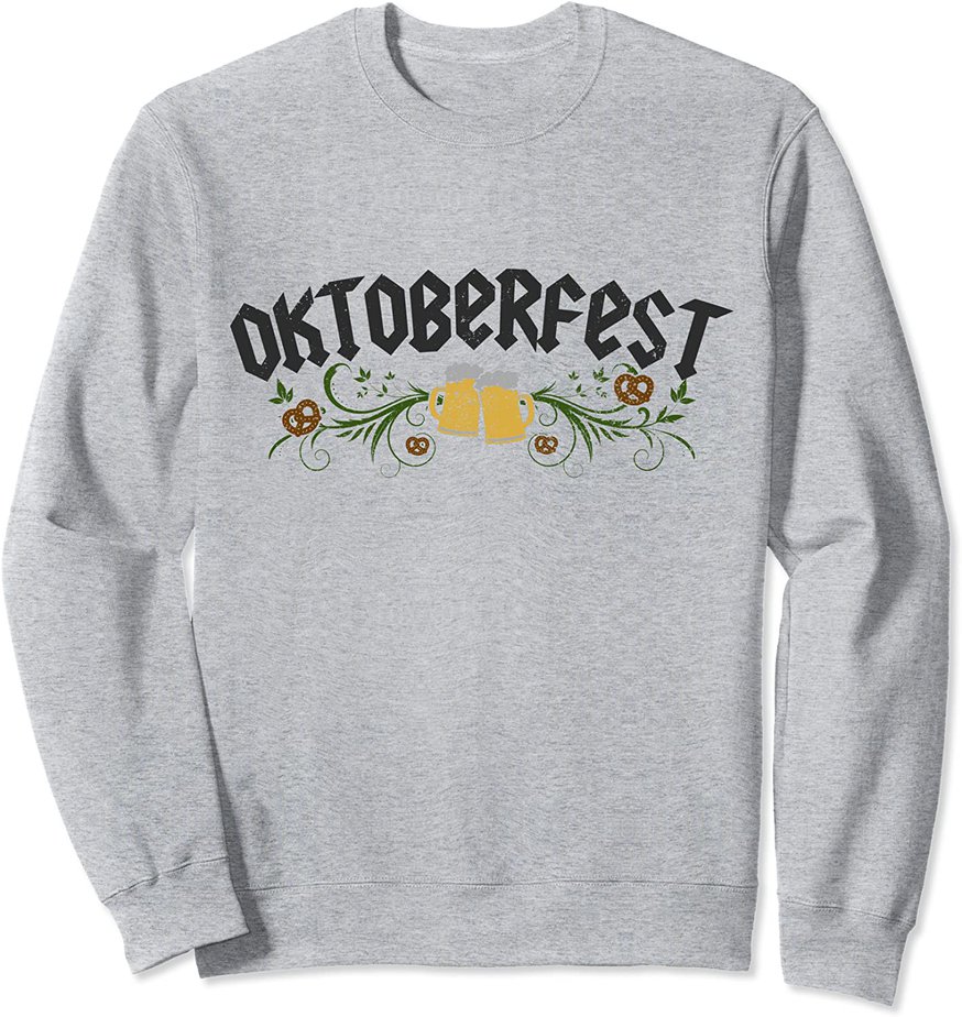Oktoberfest Vintage German Souvenir Traditional Bavarian Sweatshirt CL ...