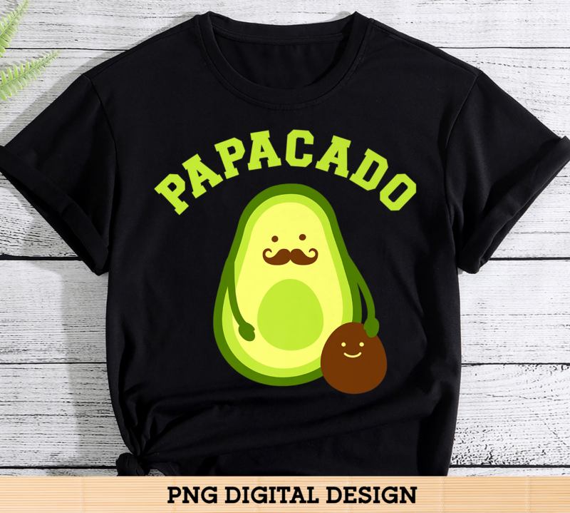 Papacado Funny Gift For New Dad Or Daddy Announcement - Buy t-shirt designs