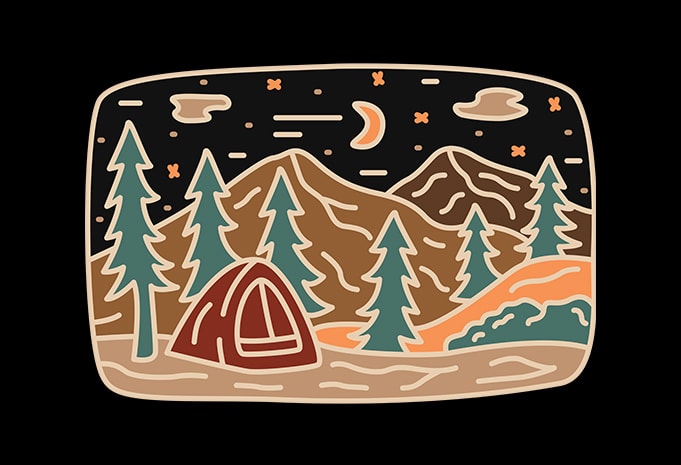 Camping - Buy t-shirt designs