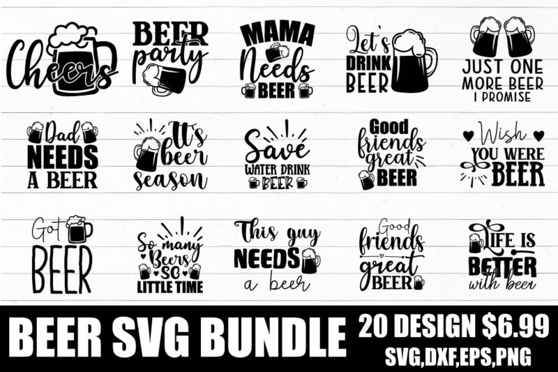 Beer svg bundle