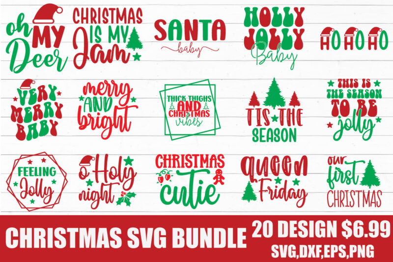 Christmas Svg Bundle