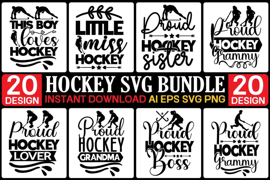 Christmas Hockey SVG Files All I Want For Christmas is Hockey Ice Hockey  Player Stick Xmas Shirt PNG Cricut Design, Teesvg