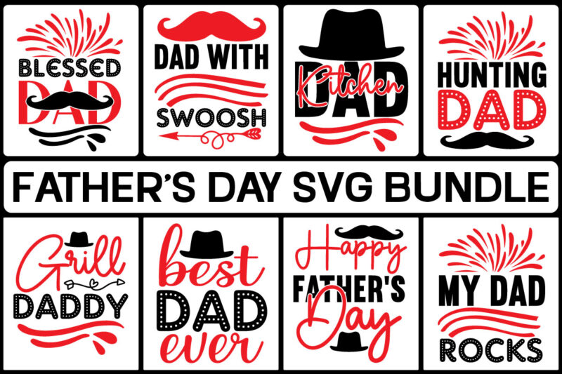 Father's T-shirt Design bundle,Best Dad Ever Svg, Father's Day Bundle, Dad Svg, Dad Svg Bundle, Father's Day Cut File, Father's Day Svg, Dad First , Dad Life Svgdownload The Dog