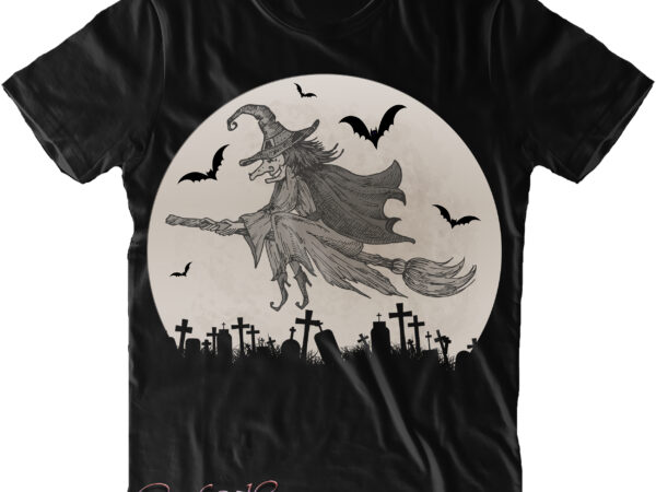 Witch flying under the halloween moon png, halloween night, halloween design, halloween graphics, halloween quote, ghost, halloween png, pumpkin, witch, witches, spooky, halloween party, spooky season, halloween vector, trick or