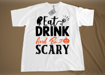 Eat drink and be scary SVG